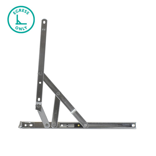 Egress Only Friction Hinge