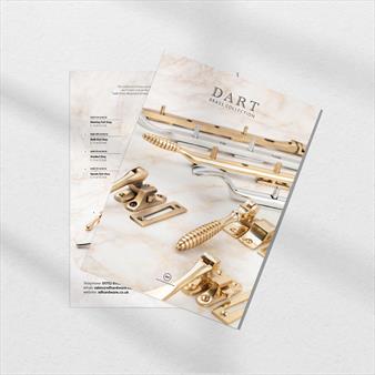 Dart Brass Window Hardware