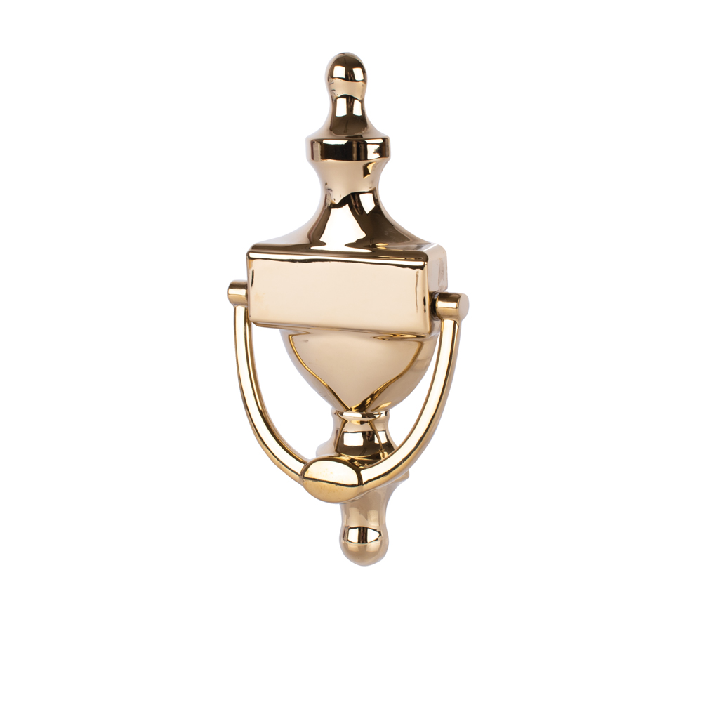 Alpine Door Knocker - Polished Gold