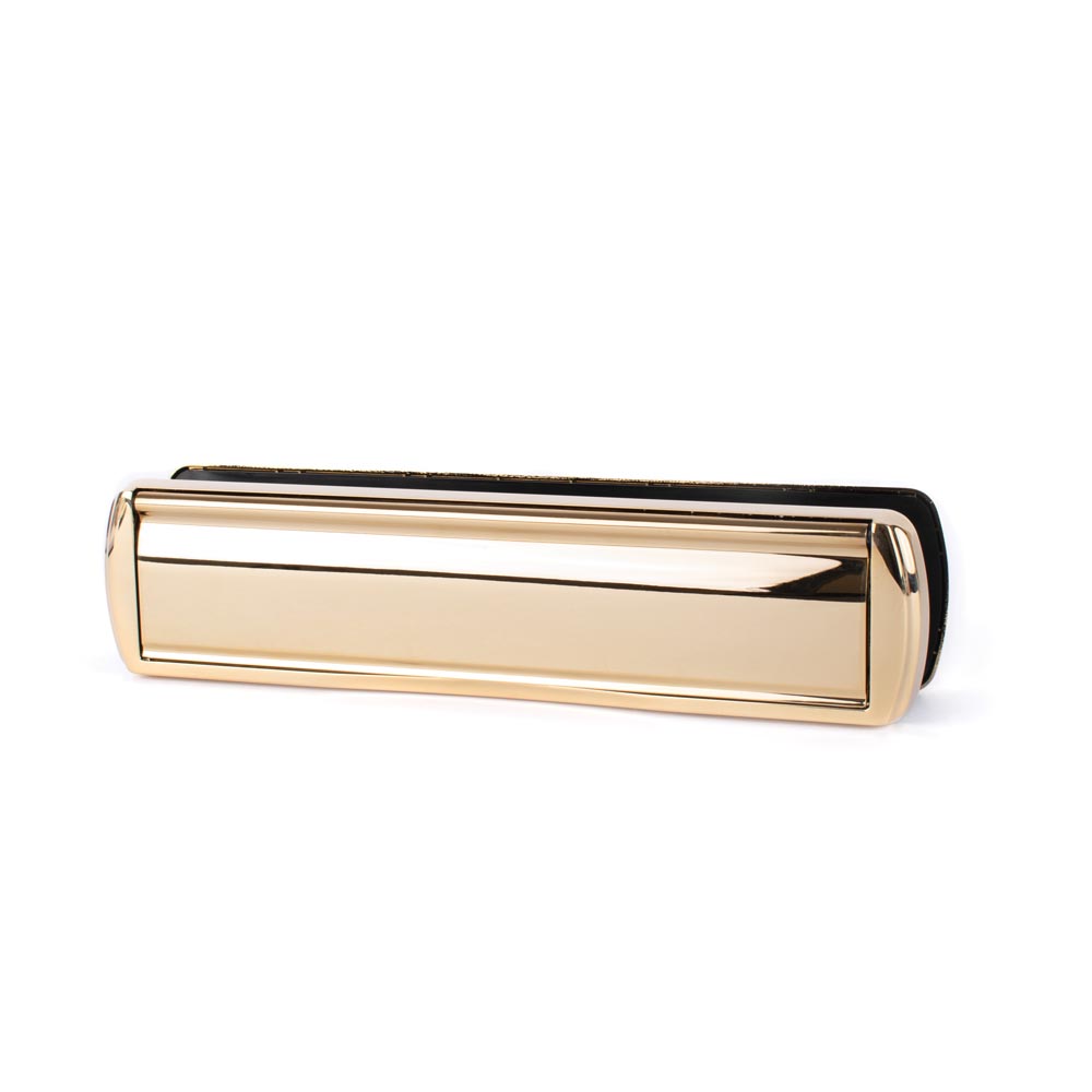 Alpine Letterplate - PVD Polished Gold