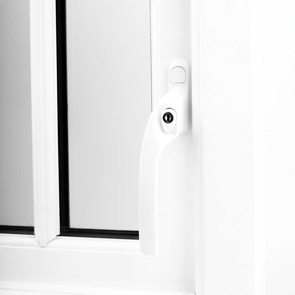 Alpine Espag Window Handle - White (Left Hand)