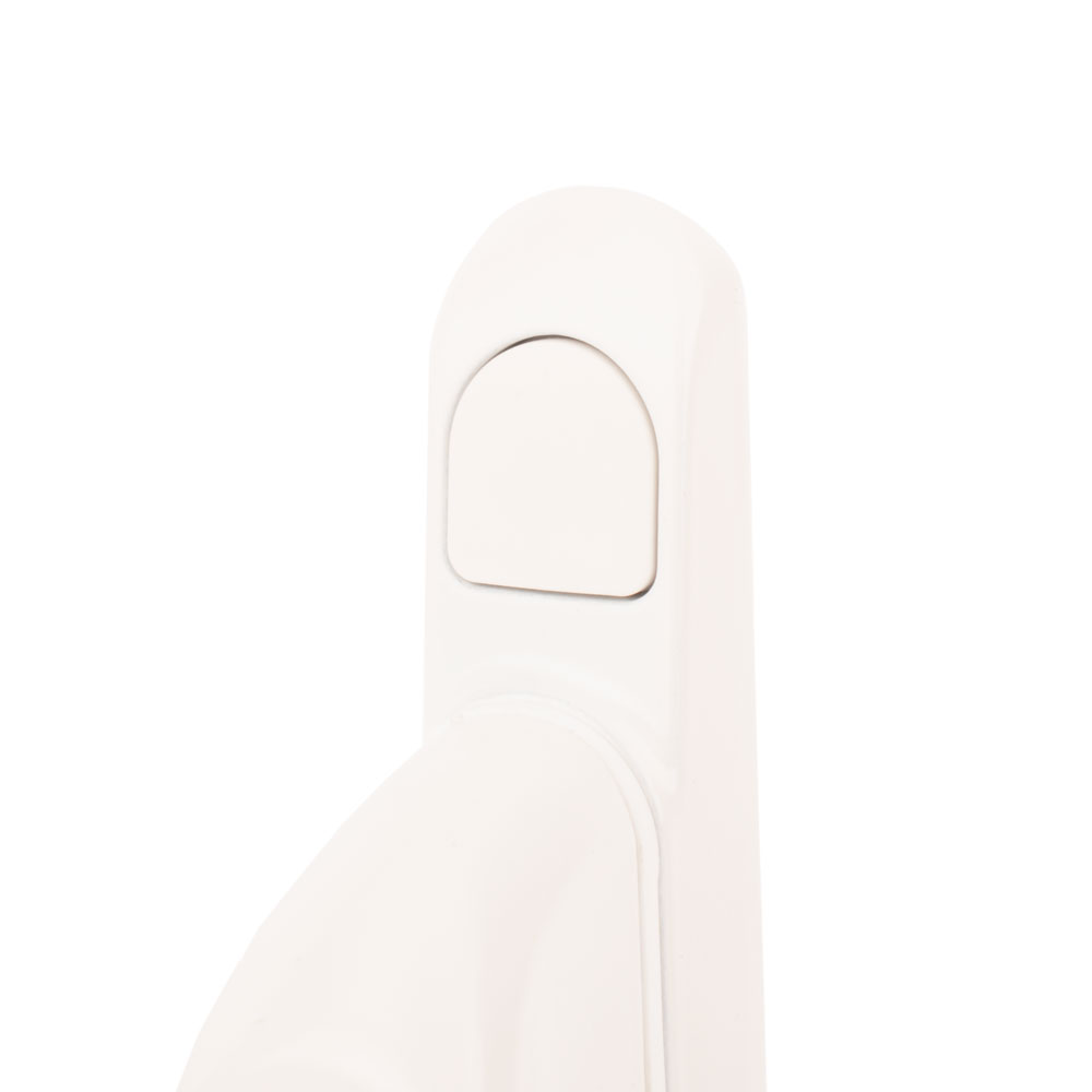 Alpine Push In Screw Cap for Espag Window Handle - White
