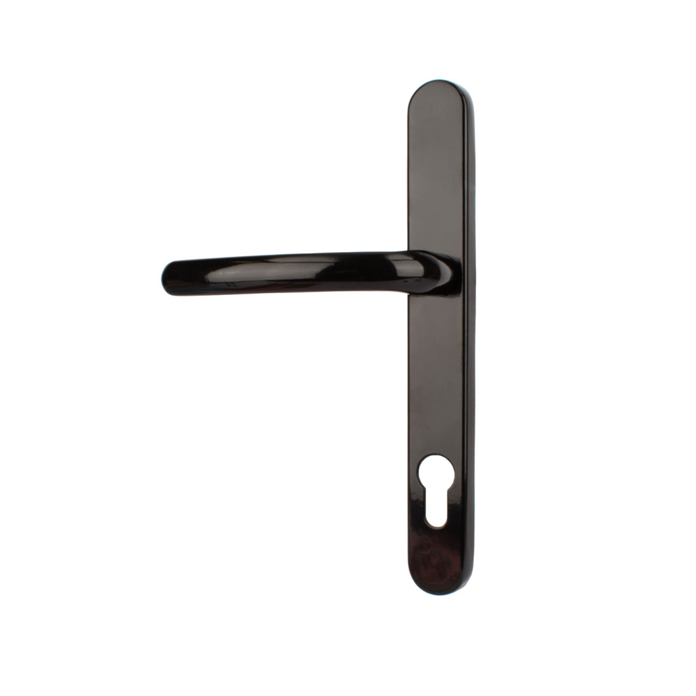 Balmoral Door Handle 92mm Centre - Black