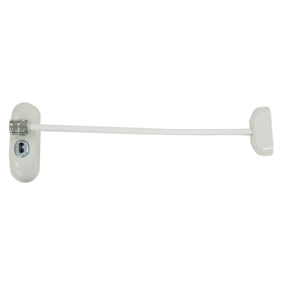 Vanguard Security Lockable Window Restrictor - White