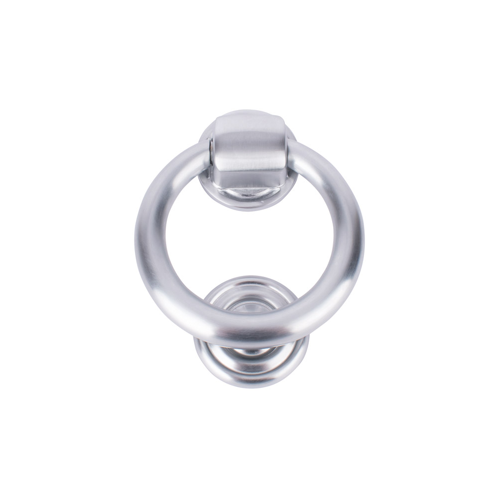 Dart Ring Door Knocker - Satin Chrome