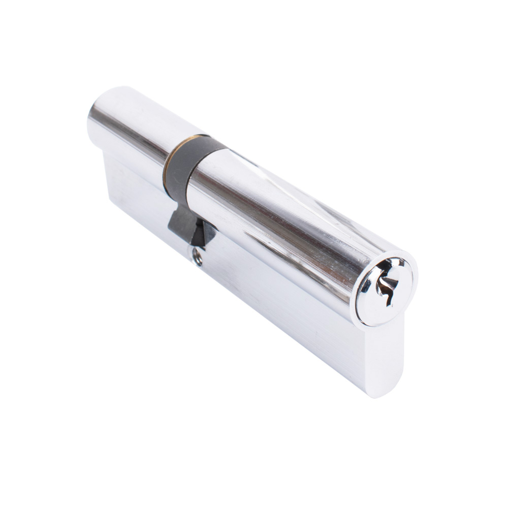 6 Pin Keyed Alike Door Cylinder Single - Polished Chrome (40/60)