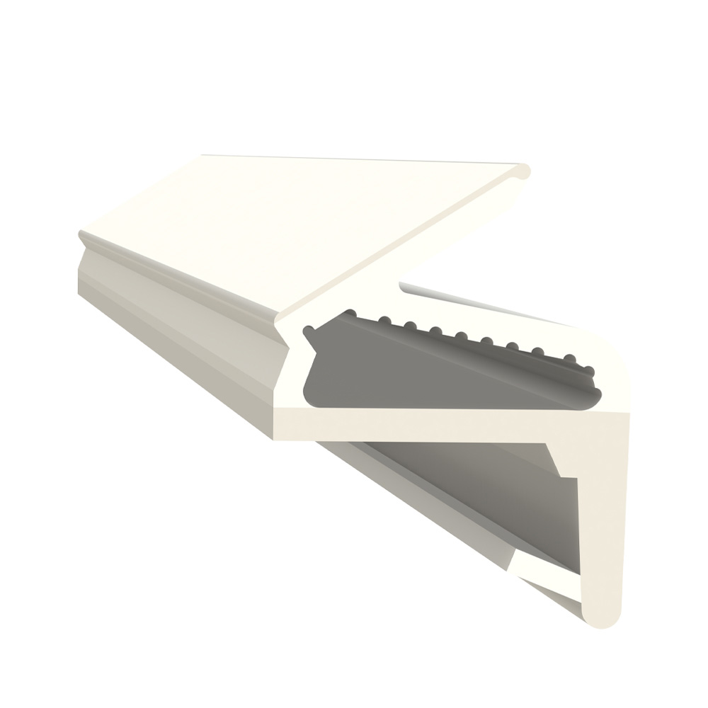 Deventer 5717 Rebate Weatherseal - White (200m Coil)