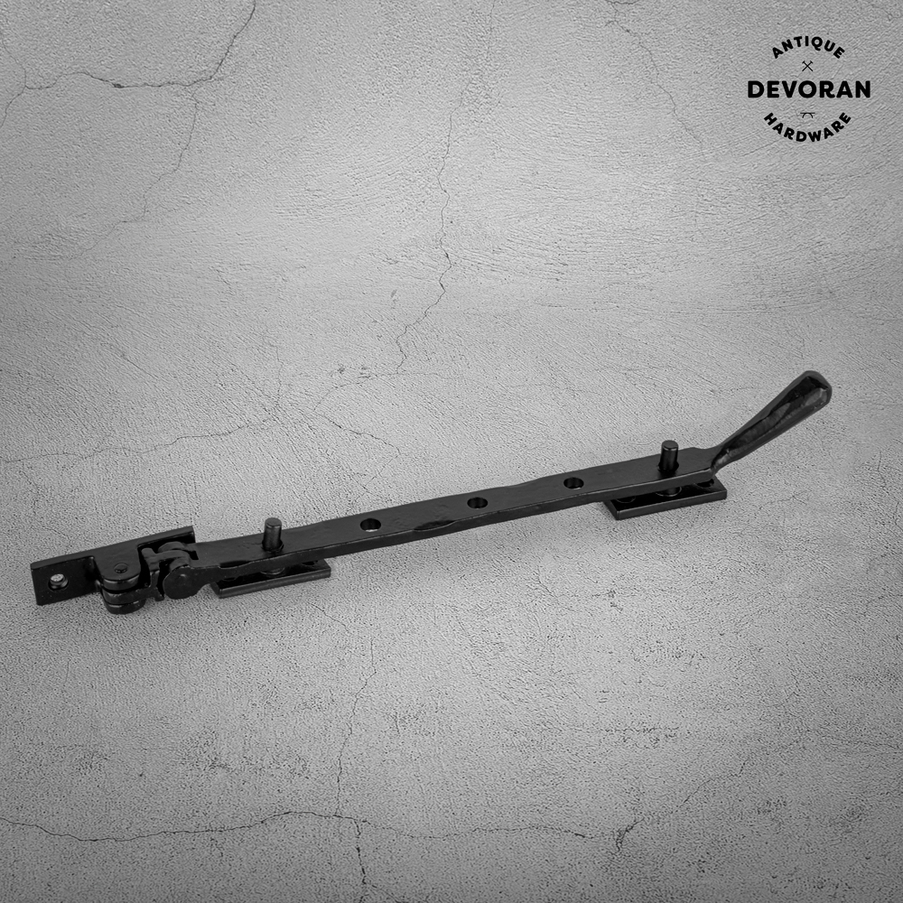 Devoran 10" Bulb End Stay - Black