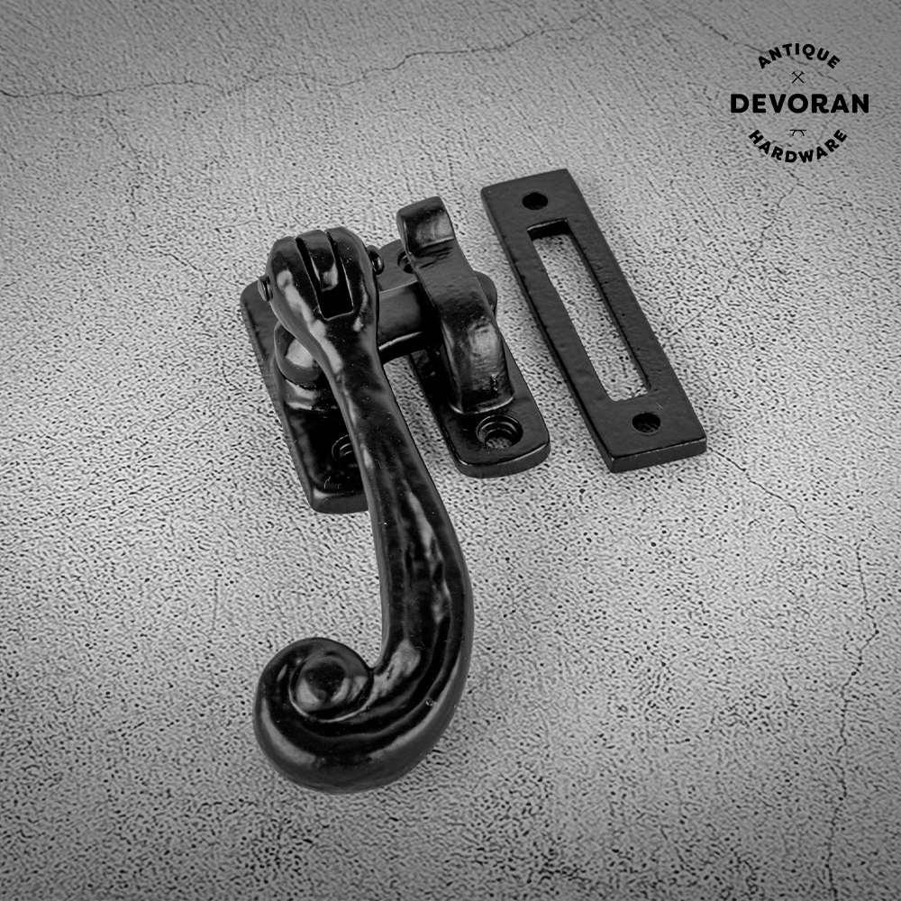 Devoran Bulb End Black Window Fastener - Black