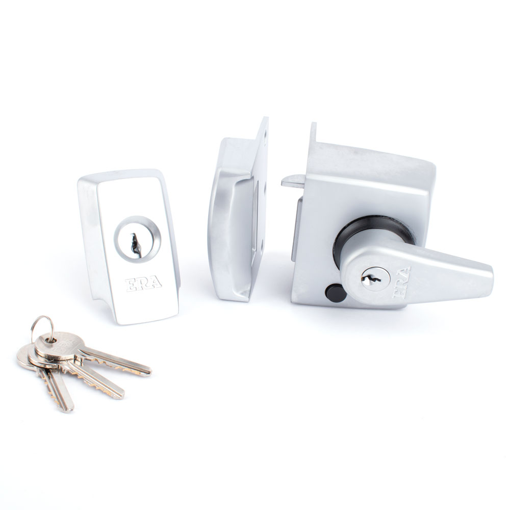 ERA 40mm BS High Security Nightlatch - Satin Chrome