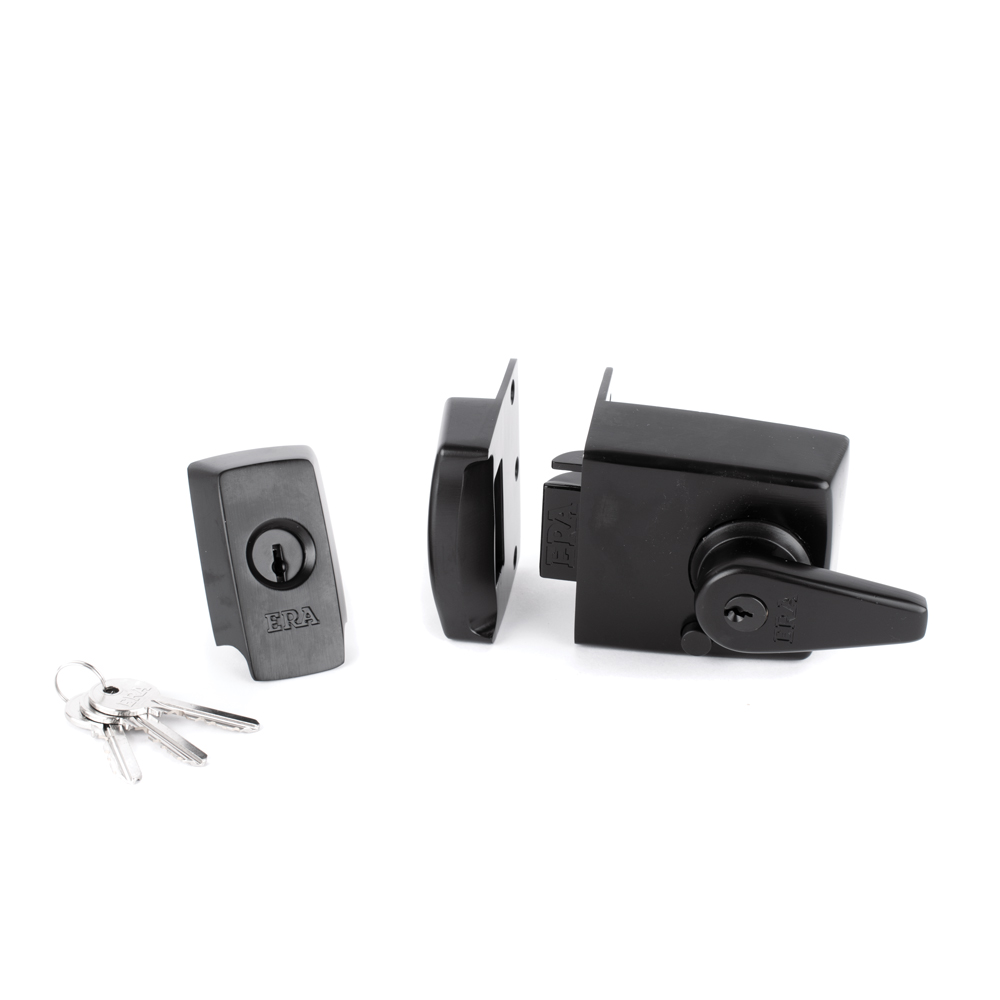 ERA 60mm BS High Security Nightlatch - Black