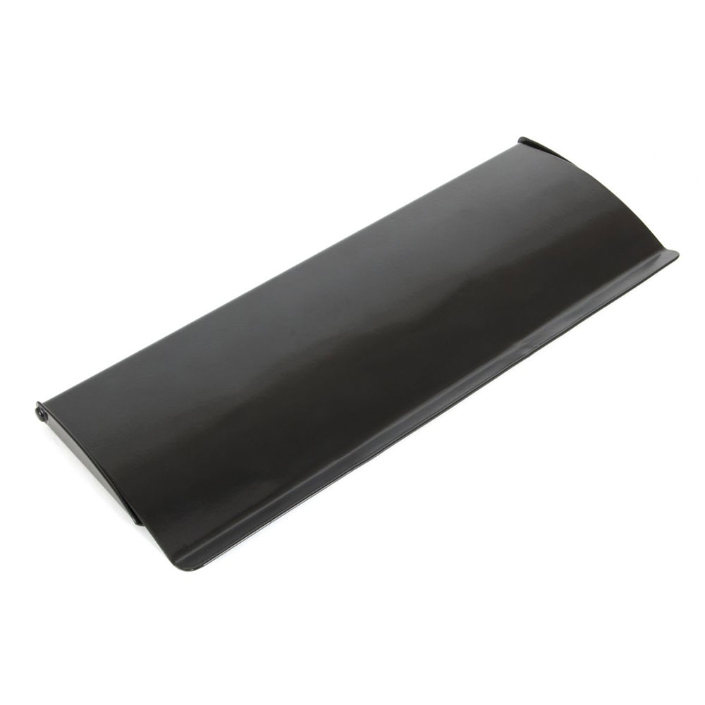 From the Anvil Small Letter Plate Cover - Black