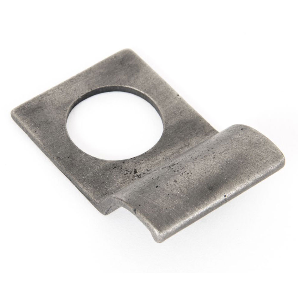 From the Anvil Rim Cylinder Pull - Antique Pewter