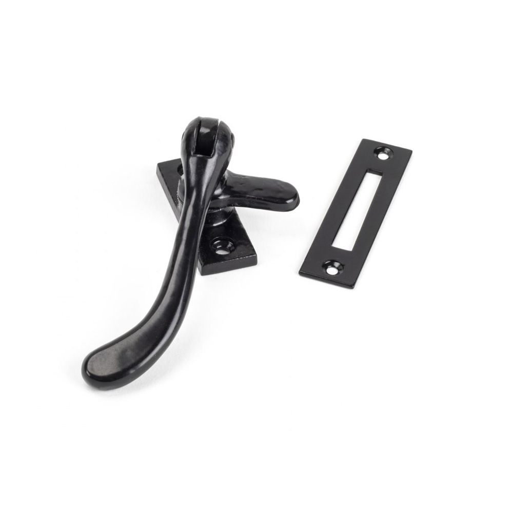 From the Anvil Handmade Peardrop Fastener - Black