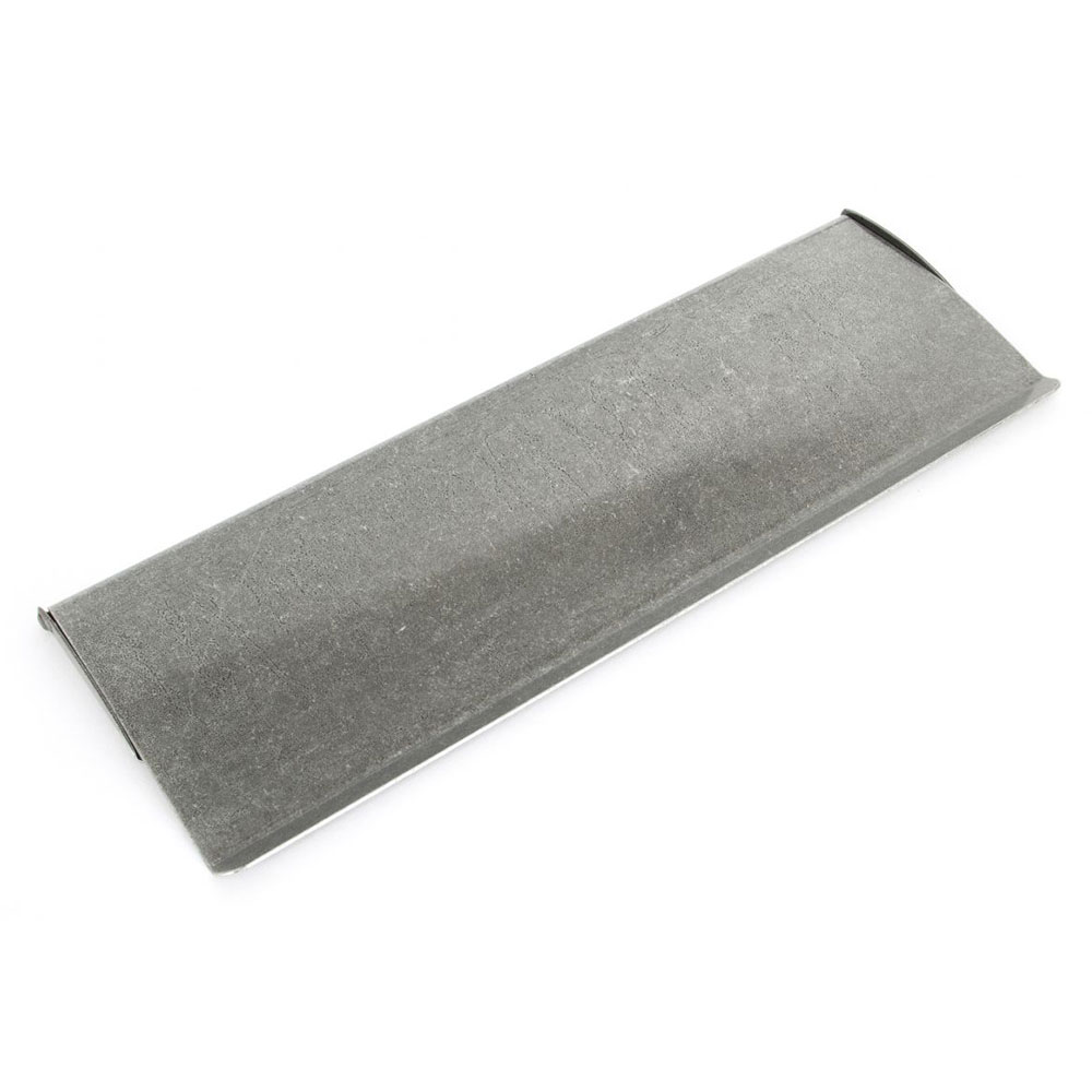 From the Anvil Large Letter Plate Cover - Pewter