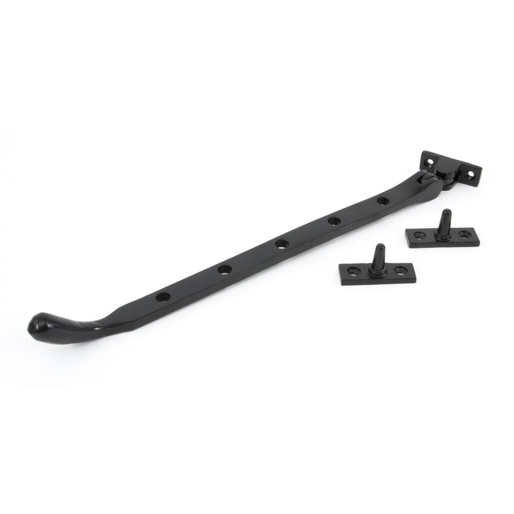 From the Anvil Cast Peardrop Stay (12 Inch) - Black