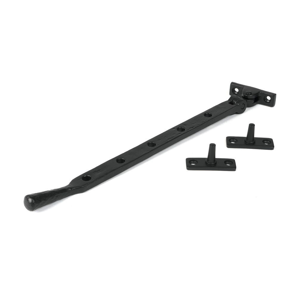 From the Anvil Hammered Newbury Stay (12 Inch) - Matt Black