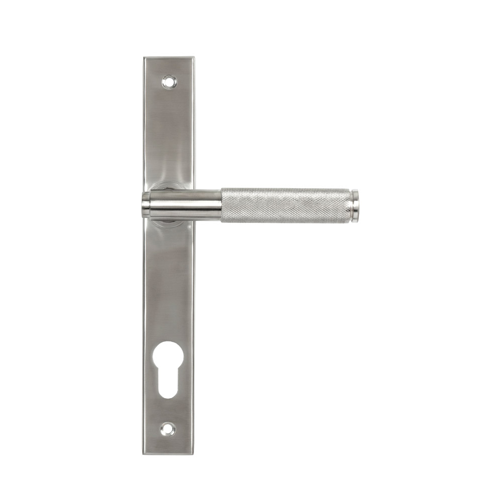 From the Anvil Marine 316 Stainless Steel Brompton Slimline Espag. Lock Set - Satin