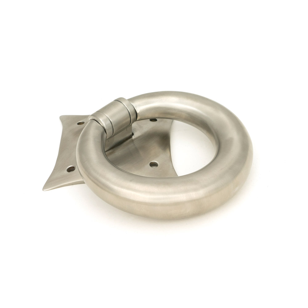 From the Anvil Marine 316 Stainless Steel Ring Door Knocker - Satin