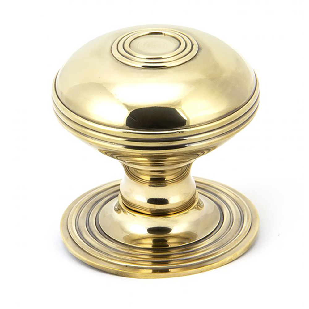 From the Anvil Prestbury Centre Door Knob - Aged Brass