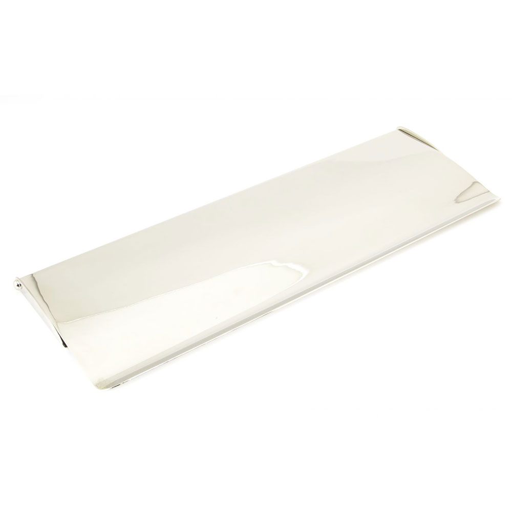 From the Anvil Large Letter Plate Cover - Polished Nickel