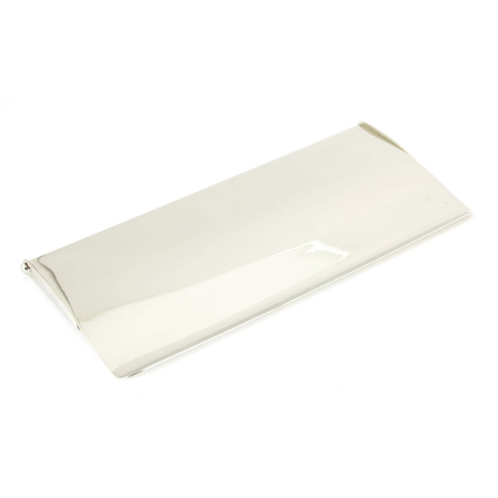 From the Anvil Small Letter Plate Cover - Polished Nickel
