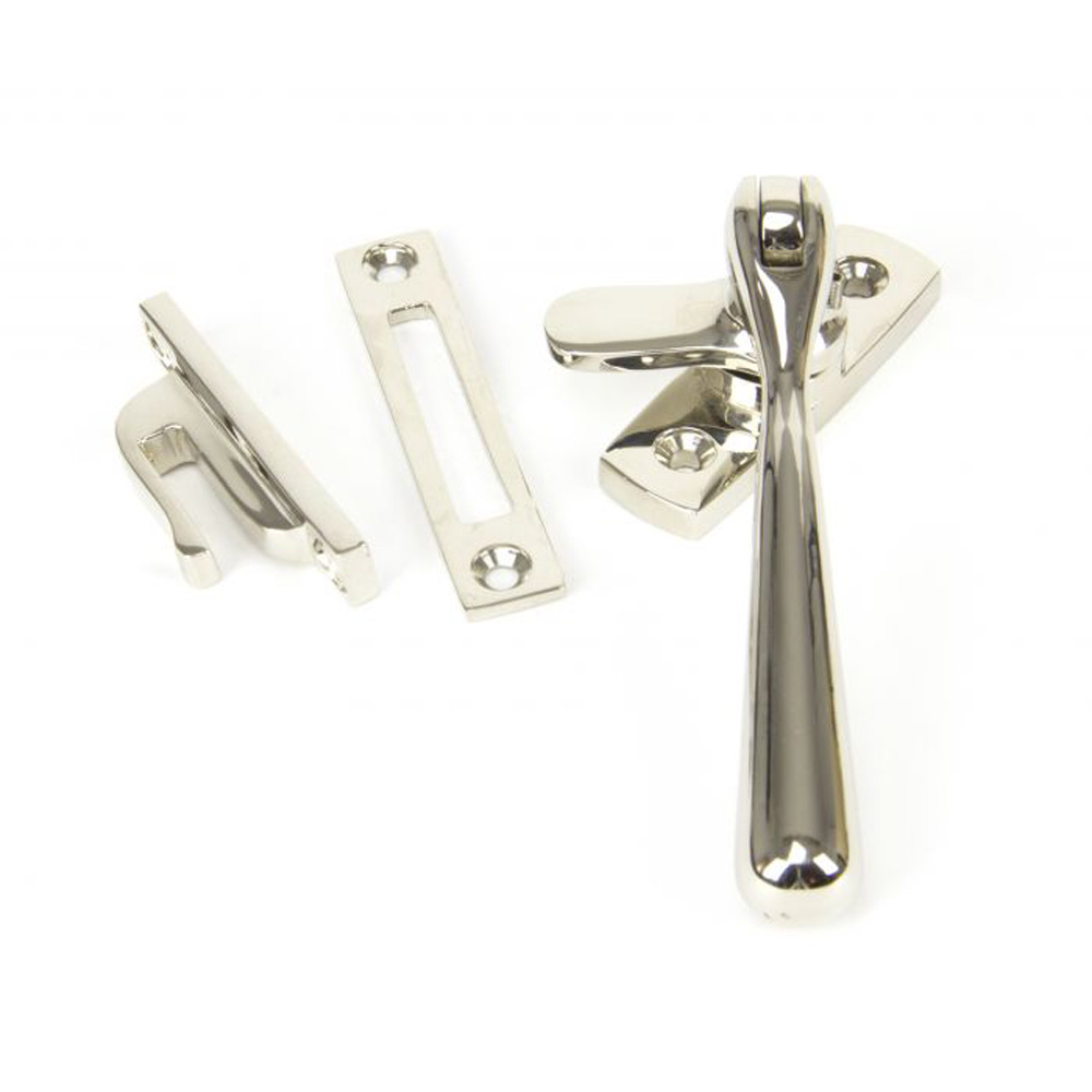 From the Anvil Newbury Fastener - Polished Nickel (Locking)