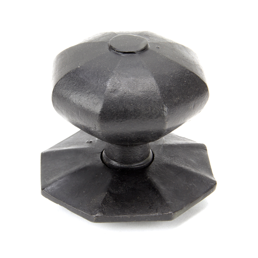 From the Anvil External Octagonal Centre Door Knob - Beeswax