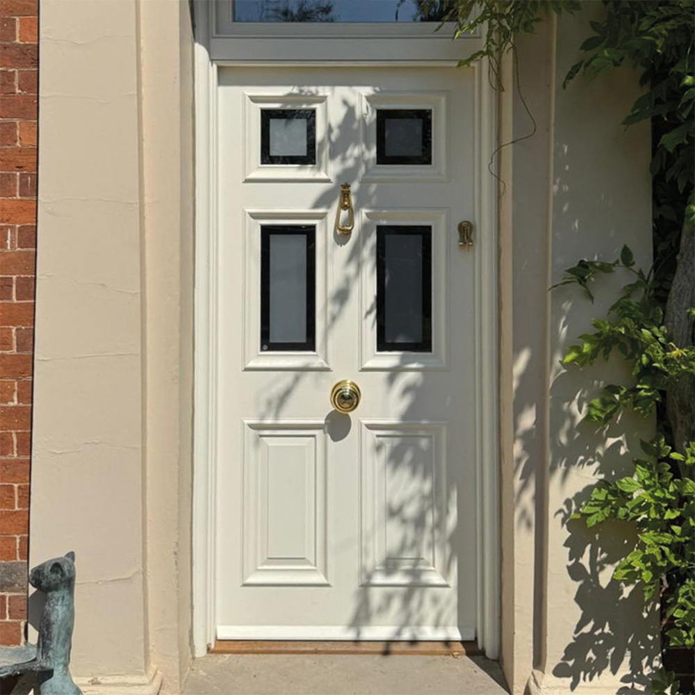 GU Secury LogIQ - Classic Slam Shut Door Lock Kit for 44mm Doors (45mm Backset, Triple Dead Bolt, 16mm Face plate) - Right Hand