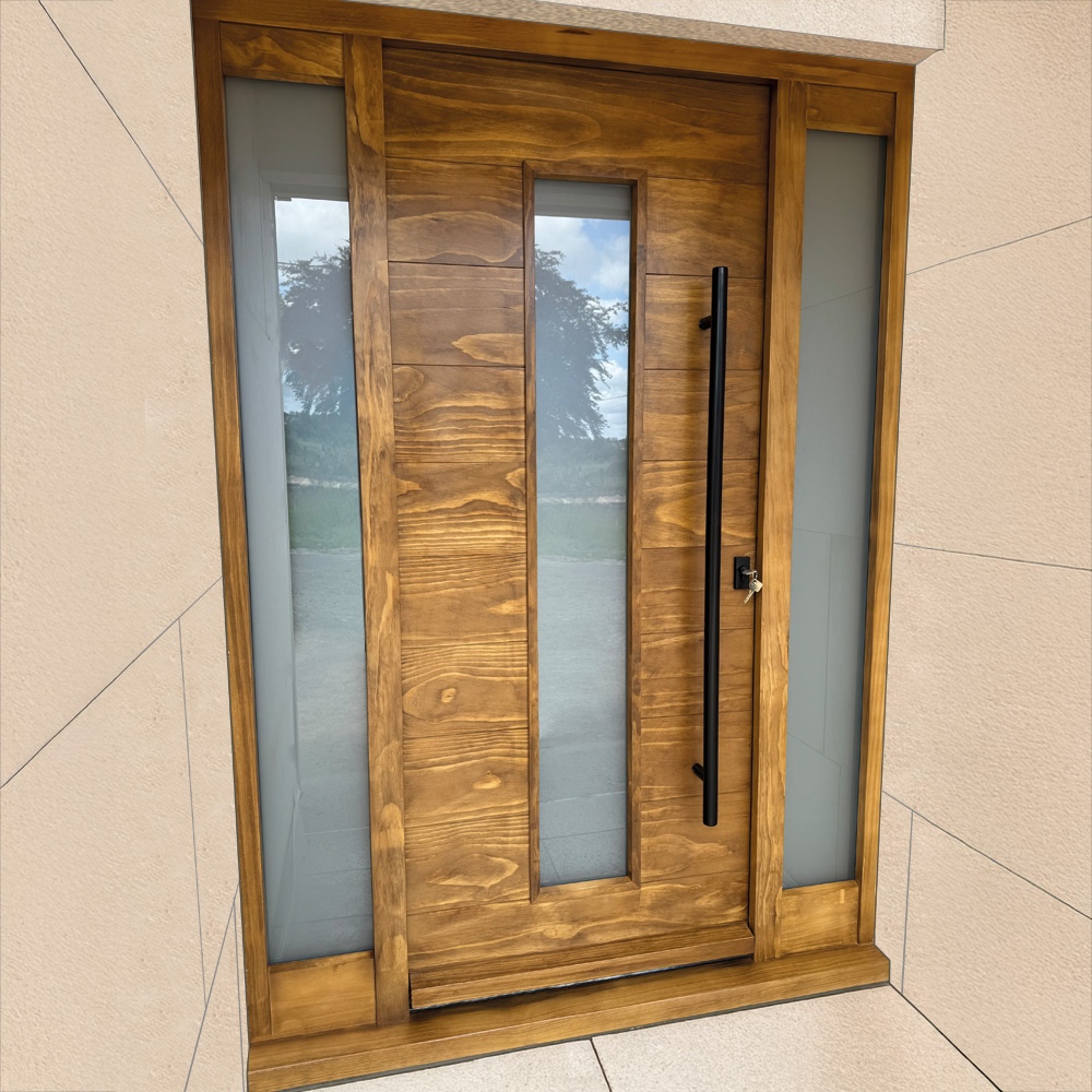 GU Secury LogIQ - Modern Slam Shut Door Lock Kit for 54mm Doors (45mm Backset, Double Dead Bolt, 16mm Face plate) - Right Hand