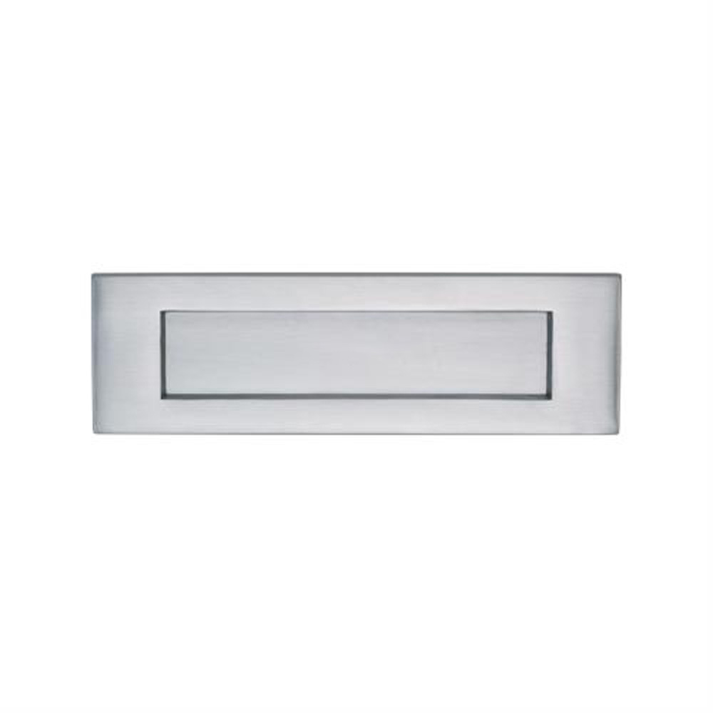 Heritage Brass Letterplate - Satin Chrome (10" x 3")