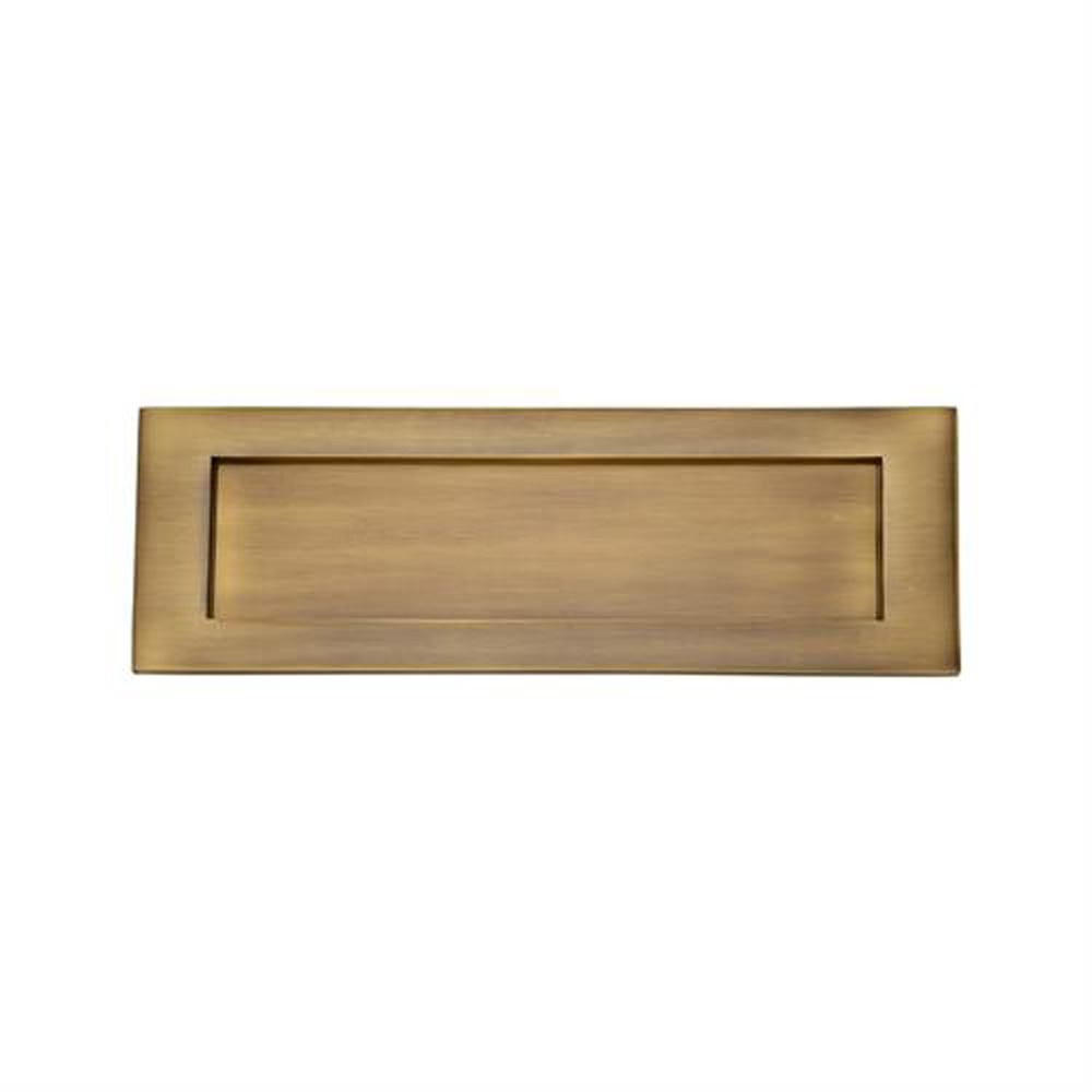 Heritage Brass Letterplate - Antique Brass (12" x 4")