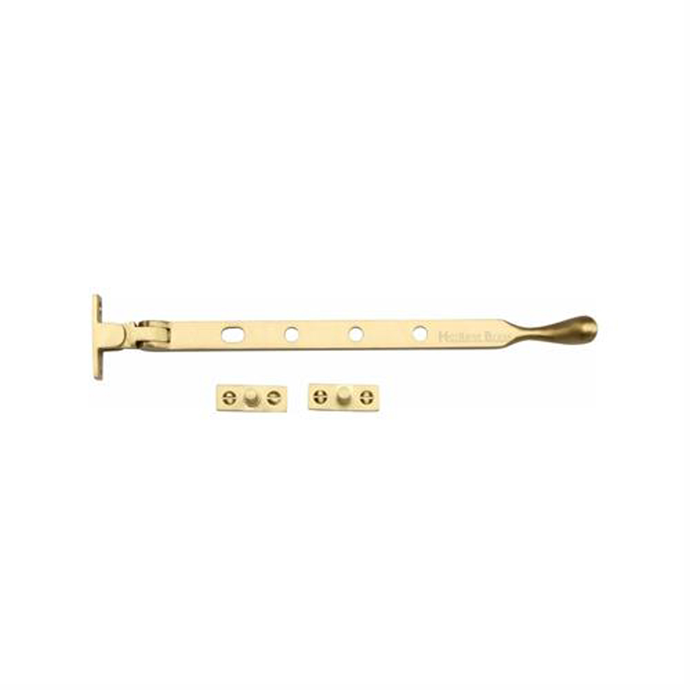 Heritage Brass 10" Ball Casement Stay - Satin Brass