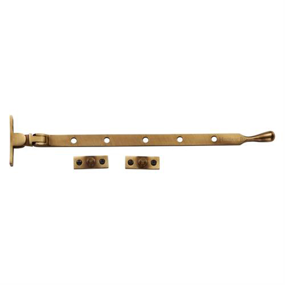 Heritage Brass 12" Ball Casement Stay - Antique Brass