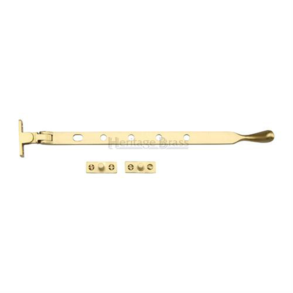 Heritage Brass 12" Ball Casement Stay - Satin Brass