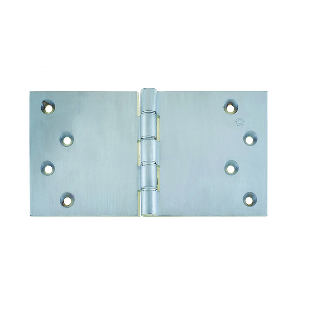 4 Inch (102 x 200mm) Lacquered Projection Hinge - Satin Chrome (Sold in Pairs)