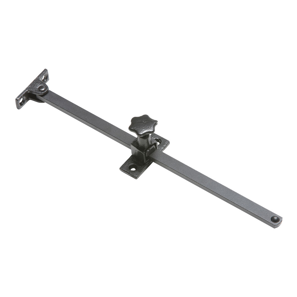 Kirkpatrick 1126-10 Casement Stay to Screw Down (10 Inch) - Antique Black