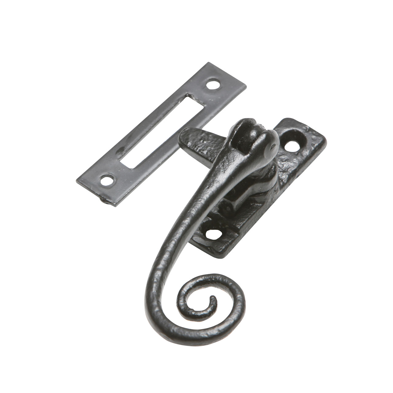 Kirkpatrick 1170 Casement Window Fastener - Mortice Plate - Antique Black (Right Hand)