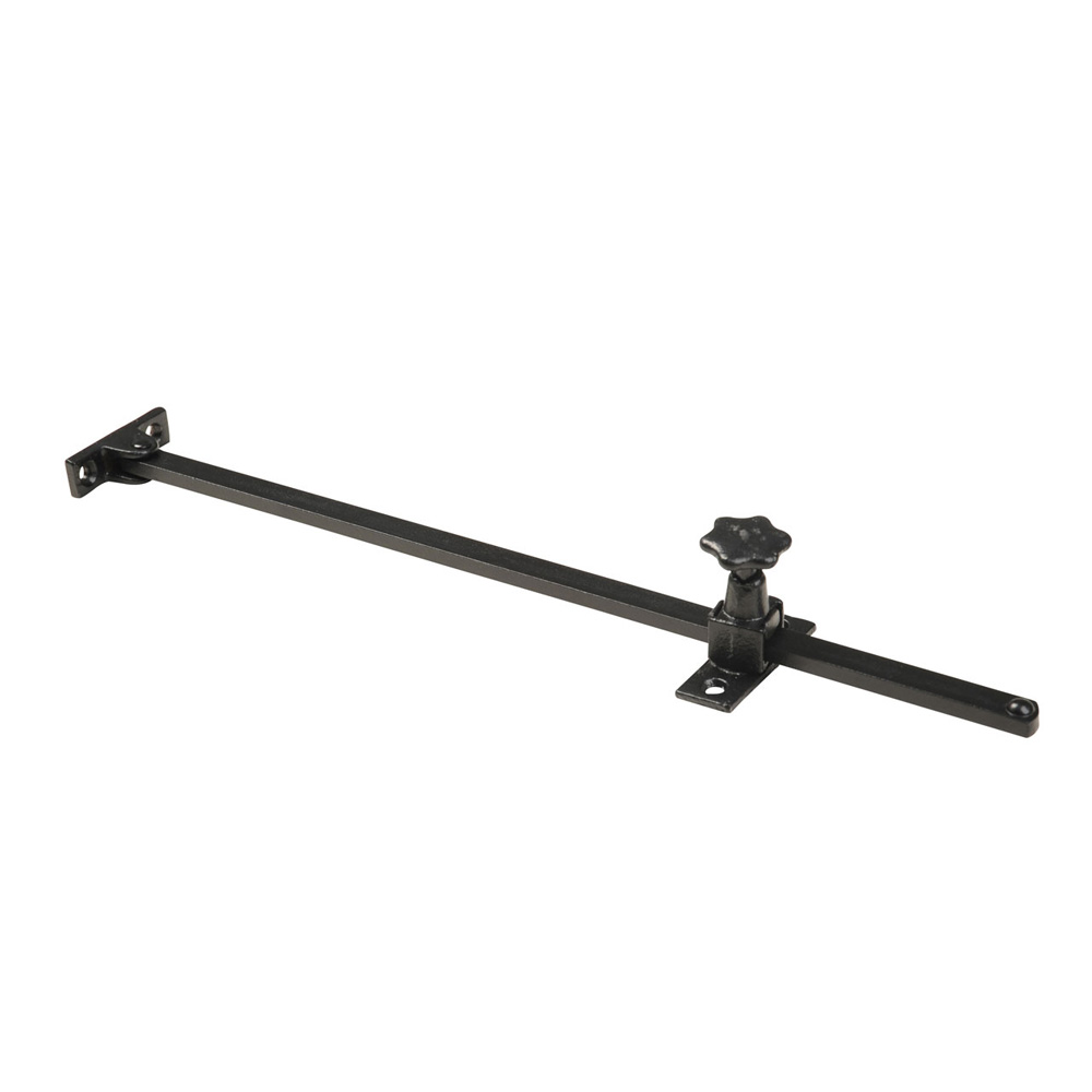 Kirkpatrick 1298-6 Casement Stay (6 Inch) - Smooth Black