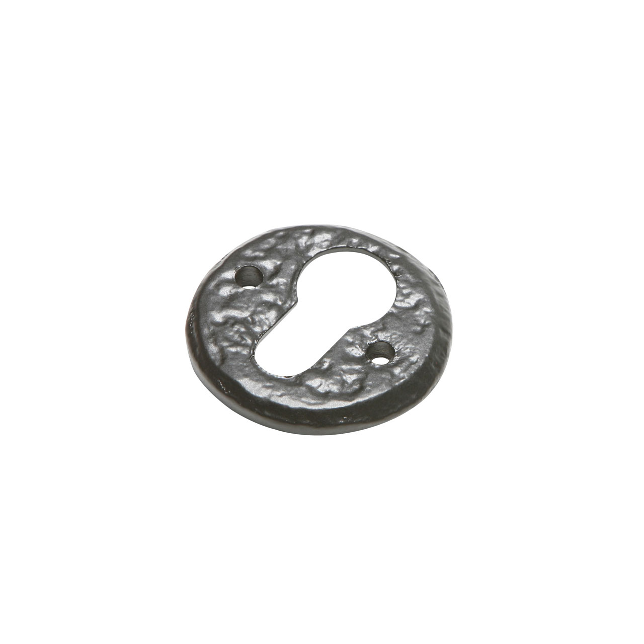Kirkpatrick 1401 Round Euro Escutcheon - Antique Black
