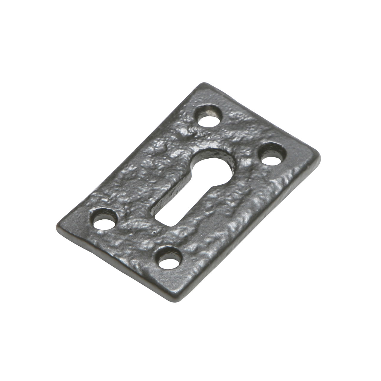 Kirkpatrick 1502 Key Hole Square Escutcheon - Antique Black