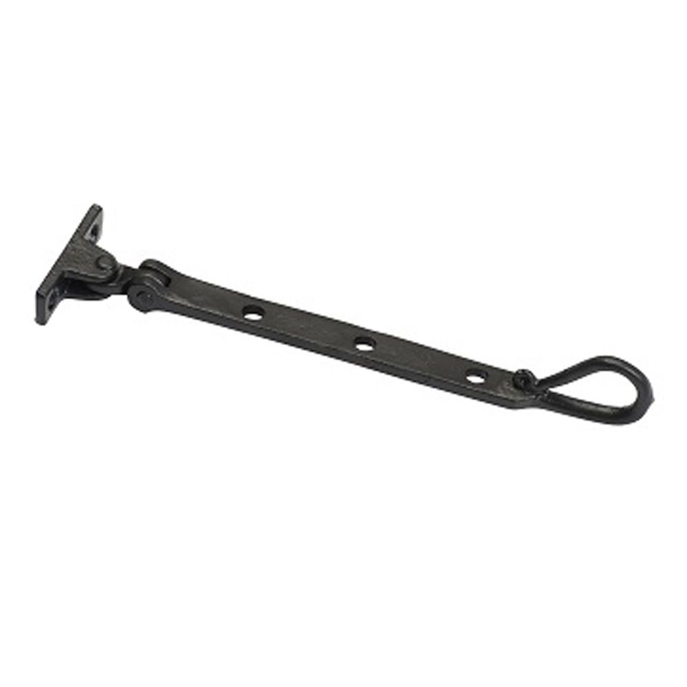 Kirkpatrick 6069-8 Casement Stay (8 Inch) - Smooth Black