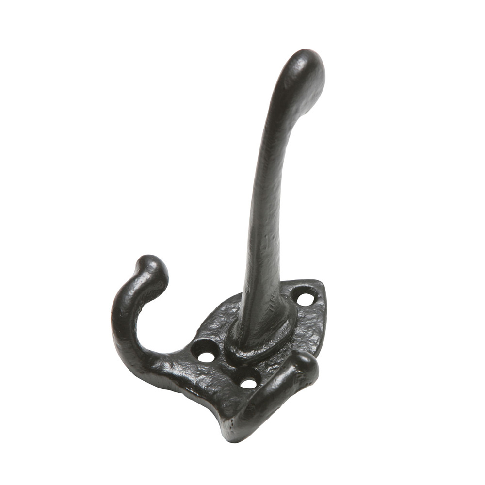 Kirkpatrick 734 Hat and Coat Hook - Antique Black