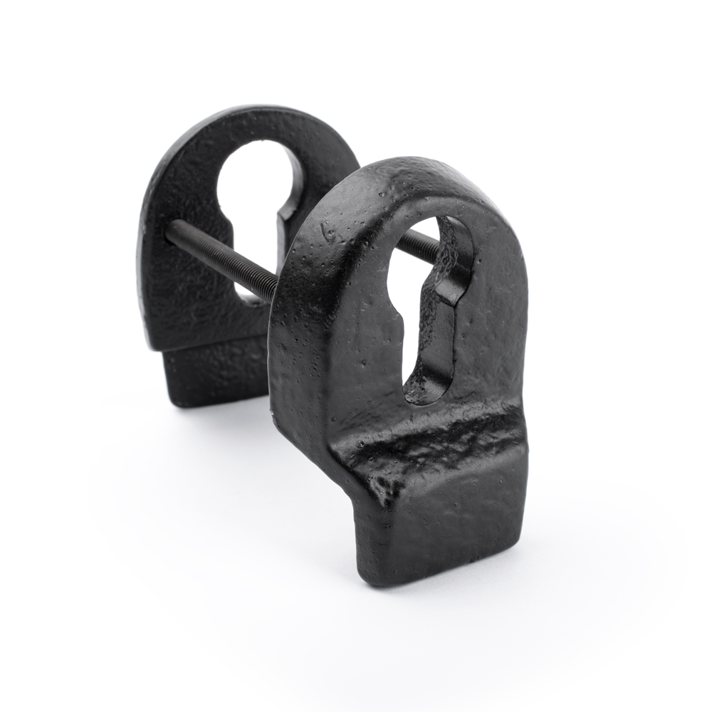 Kirkpatrick 1481 Security Latch Pull - Through Version - Antique Black