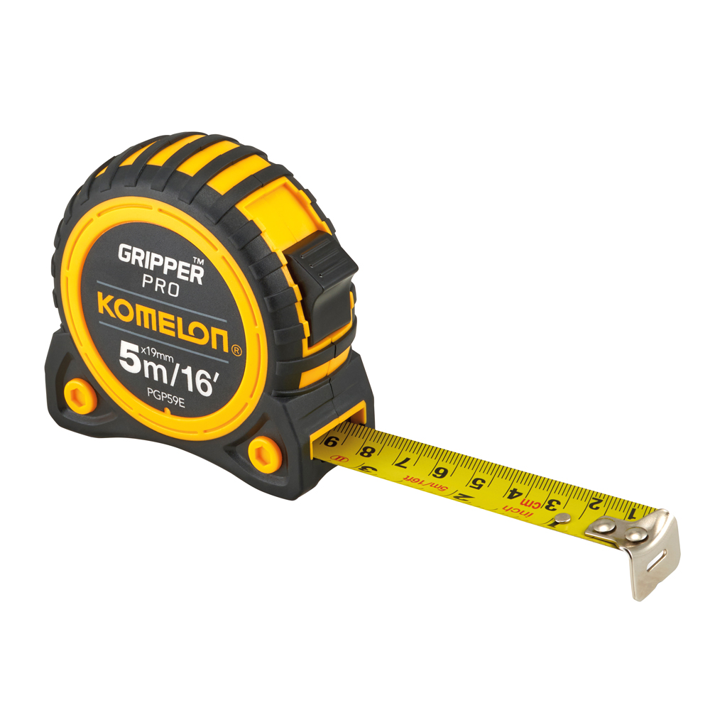 Komelon Gripper Tape Measure - 5m