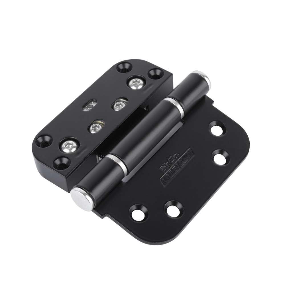 Black Nico Load Pro 3D Adjustable Door Hinge