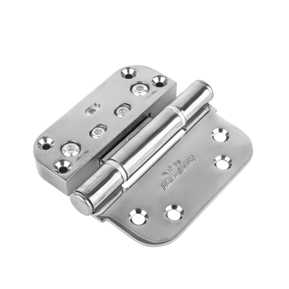 Polished Chrome Nico Load Pro 3D Adjustable Door Hinge