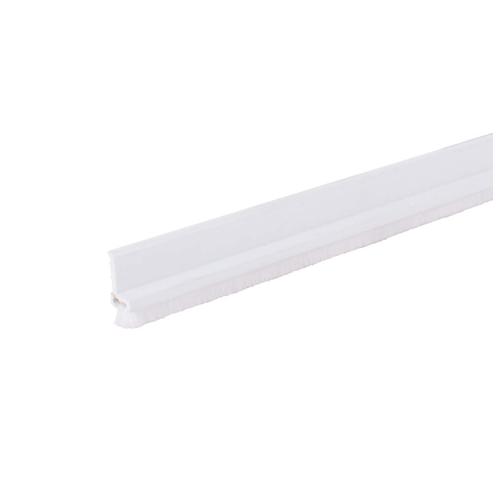 Exitex PVC Pile Weather Set Door Surround Seal - 5180mm Kit - White