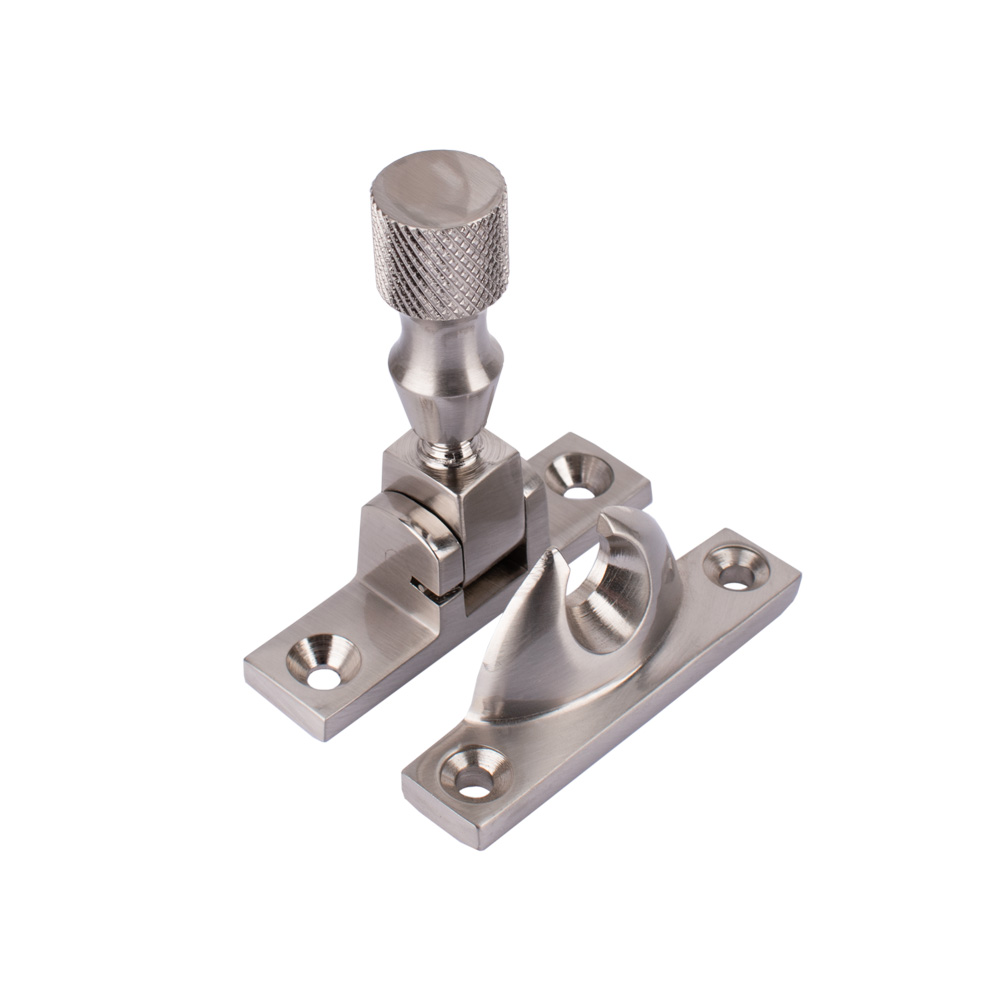 Sash Heritage Brighton Fastener Knurled Top Narrow (Non Locking) - Satin Nickel