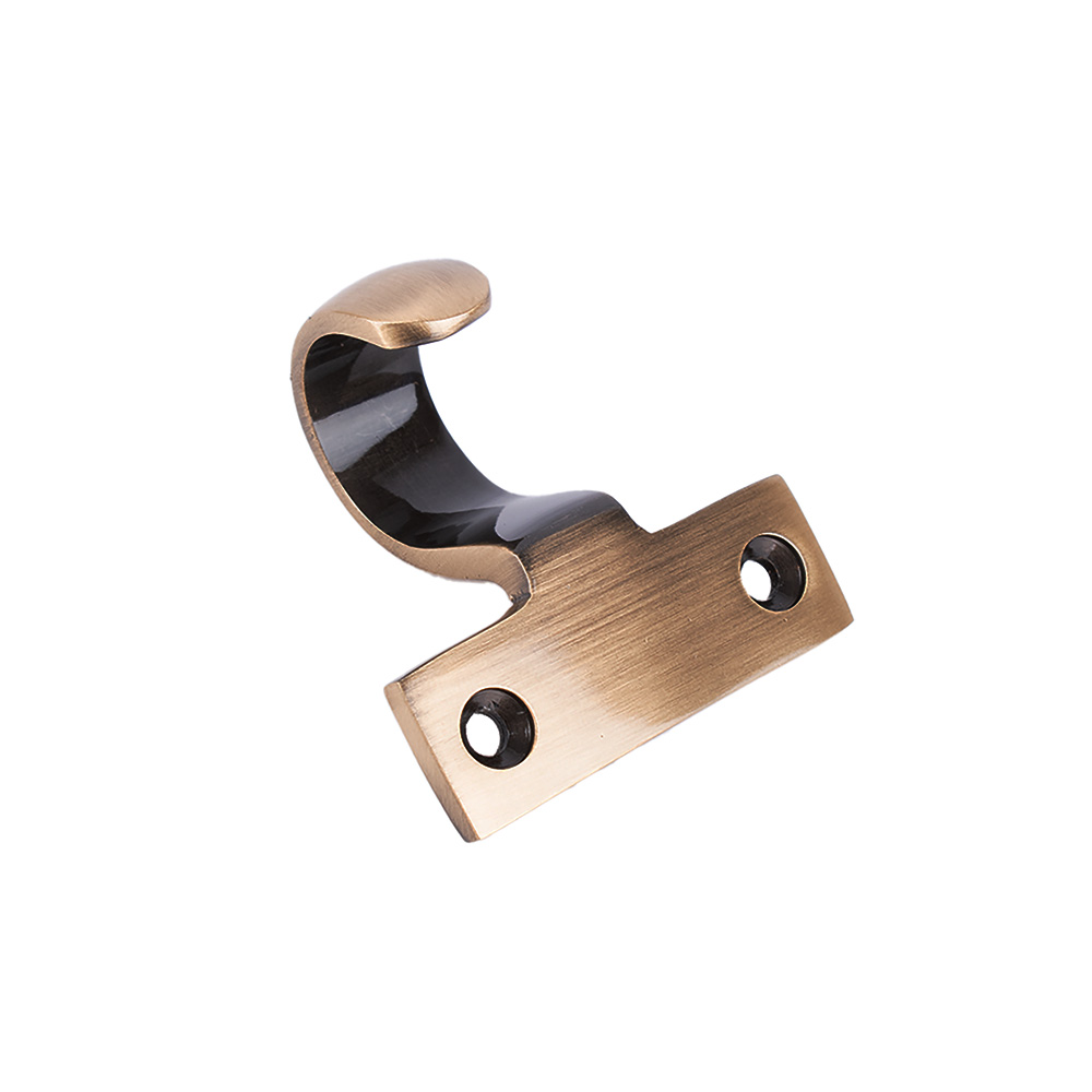 Sash Heritage Loop Sash Lift  - Antique Brass